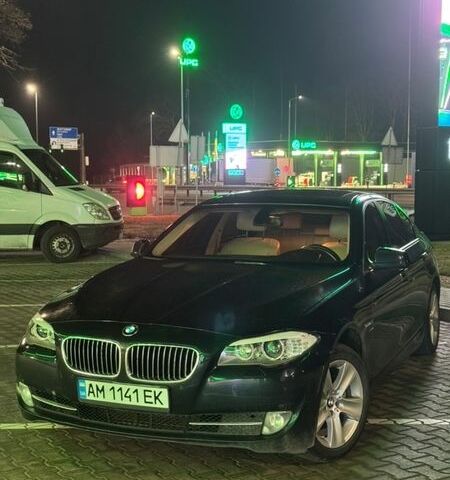 Синий БМВ 5 Серия, объемом двигателя 2 л и пробегом 265 тыс. км за 9600 $, фото 1 на Automoto.ua