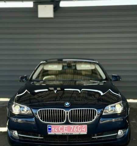 Синий БМВ 5 Серия, объемом двигателя 3 л и пробегом 221 тыс. км за 12999 $, фото 1 на Automoto.ua