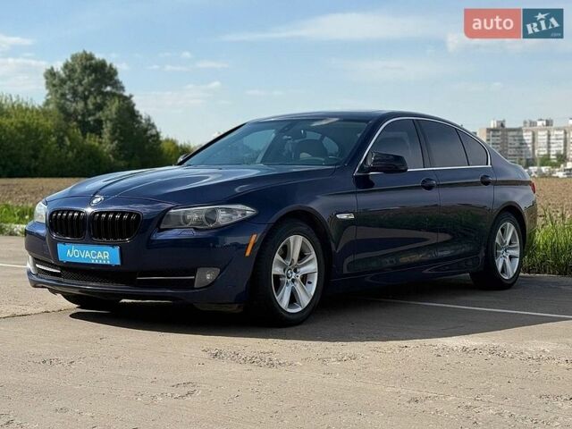 Синий БМВ 5 Серия, объемом двигателя 3 л и пробегом 201 тыс. км за 12790 $, фото 1 на Automoto.ua