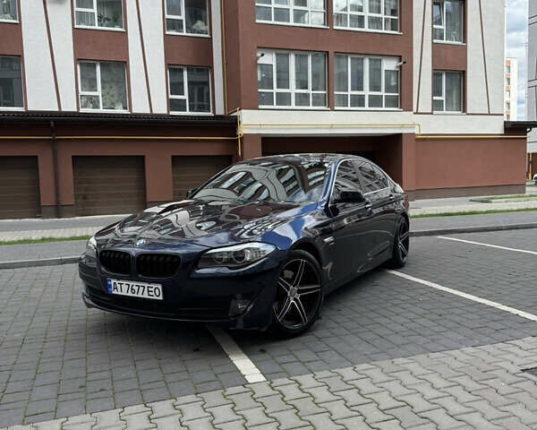 Синій БМВ 5 Серія, об'ємом двигуна 2 л та пробігом 130 тис. км за 14500 $, фото 1 на Automoto.ua