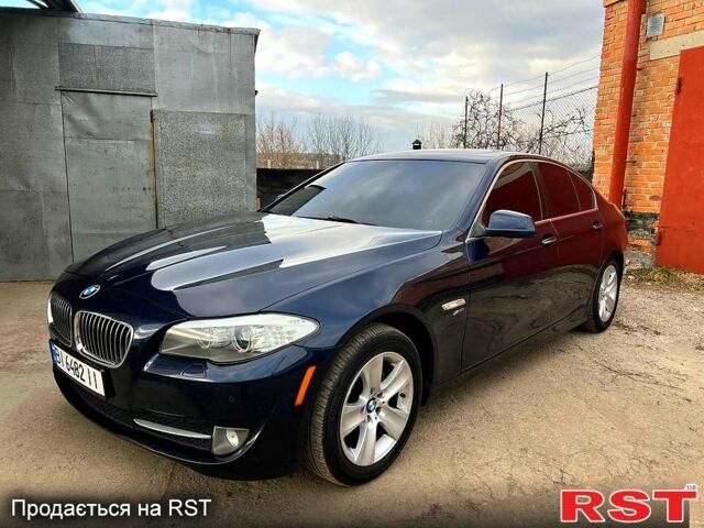 Синий БМВ 5 Серия, объемом двигателя 2 л и пробегом 180 тыс. км за 11200 $, фото 1 на Automoto.ua