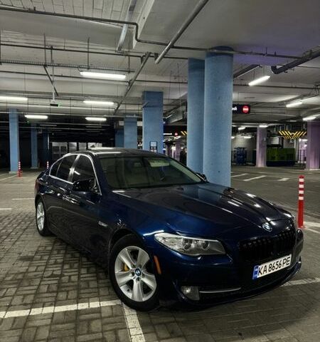 Синий БМВ 5 Серия, объемом двигателя 3 л и пробегом 199 тыс. км за 13500 $, фото 1 на Automoto.ua