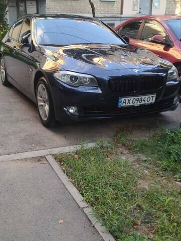 Синий БМВ 5 Серия, объемом двигателя 2 л и пробегом 154 тыс. км за 12000 $, фото 1 на Automoto.ua