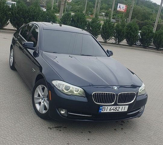 Синий БМВ 5 Серия, объемом двигателя 2 л и пробегом 182 тыс. км за 10500 $, фото 1 на Automoto.ua