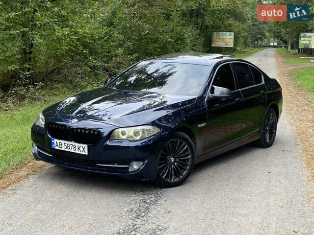 Синий БМВ 5 Серия, объемом двигателя 2 л и пробегом 230 тыс. км за 14200 $, фото 1 на Automoto.ua