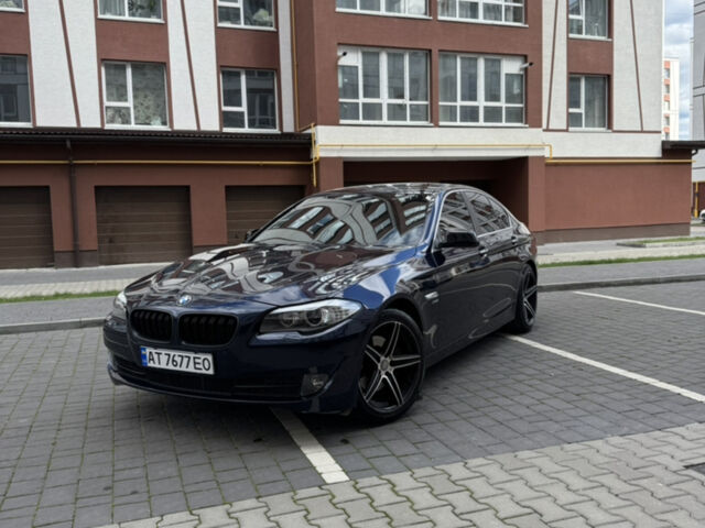 Синий БМВ 5 Серия, объемом двигателя 2 л и пробегом 130 тыс. км за 13200 $, фото 1 на Automoto.ua