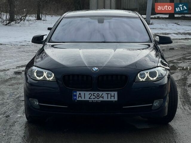 Синий БМВ 5 Серия, объемом двигателя 2 л и пробегом 213 тыс. км за 15500 $, фото 1 на Automoto.ua