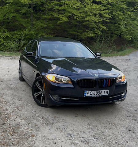 Синий БМВ 5 Серия, объемом двигателя 2 л и пробегом 217 тыс. км за 11500 $, фото 1 на Automoto.ua