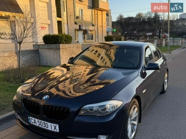 Синий БМВ 5 Серия, объемом двигателя 2 л и пробегом 188 тыс. км за 13500 $, фото 1 на Automoto.ua