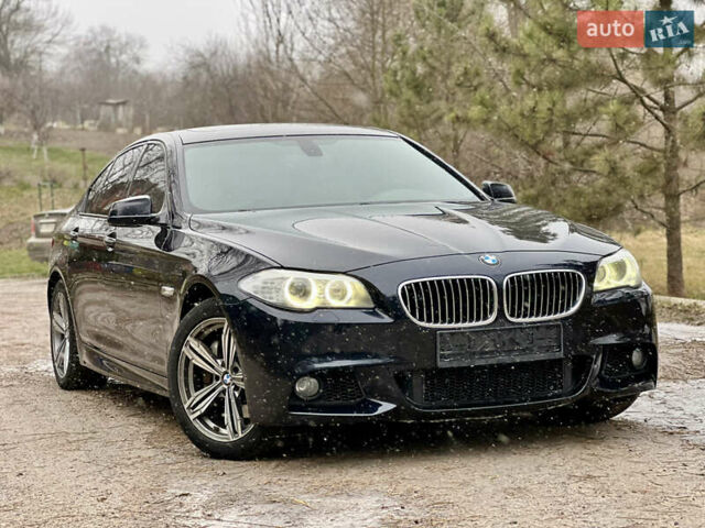 Синий БМВ 5 Серия, объемом двигателя 3 л и пробегом 215 тыс. км за 12400 $, фото 1 на Automoto.ua