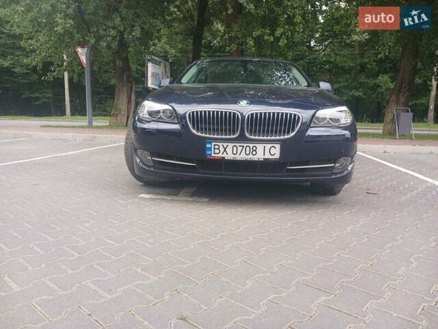 Синий БМВ 5 Серия, объемом двигателя 2 л и пробегом 283 тыс. км за 12300 $, фото 1 на Automoto.ua