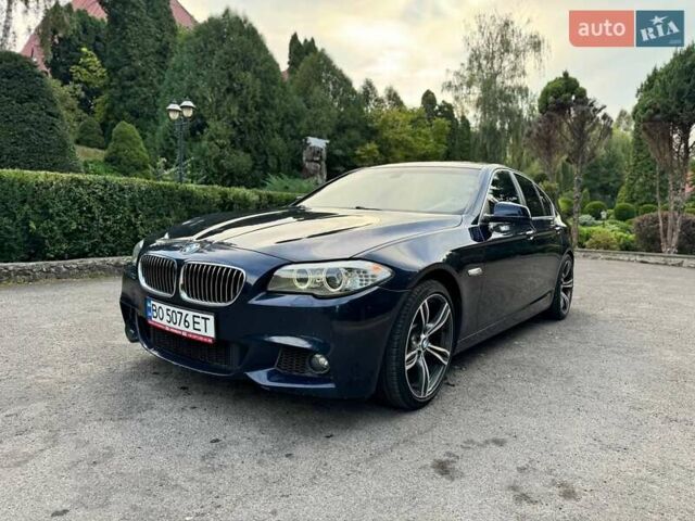 Синий БМВ 5 Серия, объемом двигателя 2 л и пробегом 270 тыс. км за 14400 $, фото 1 на Automoto.ua