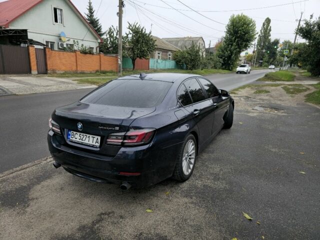 Синий БМВ 5 Серия, объемом двигателя 3 л и пробегом 170 тыс. км за 12000 $, фото 1 на Automoto.ua
