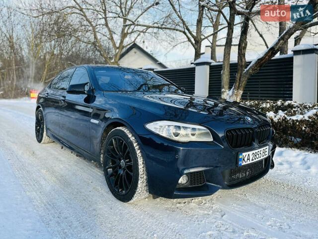 Синий БМВ 5 Серия, объемом двигателя 3 л и пробегом 168 тыс. км за 13800 $, фото 1 на Automoto.ua