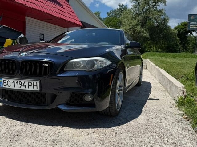 Синій БМВ 5 Серія, об'ємом двигуна 3 л та пробігом 198 тис. км за 14500 $, фото 1 на Automoto.ua