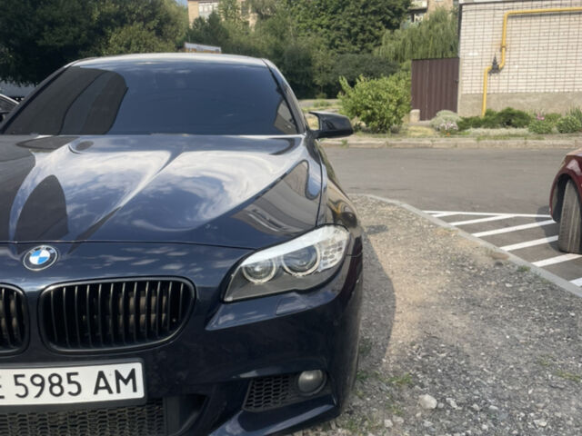 Синій БМВ 5 Серія, об'ємом двигуна 2 л та пробігом 190 тис. км за 14300 $, фото 1 на Automoto.ua