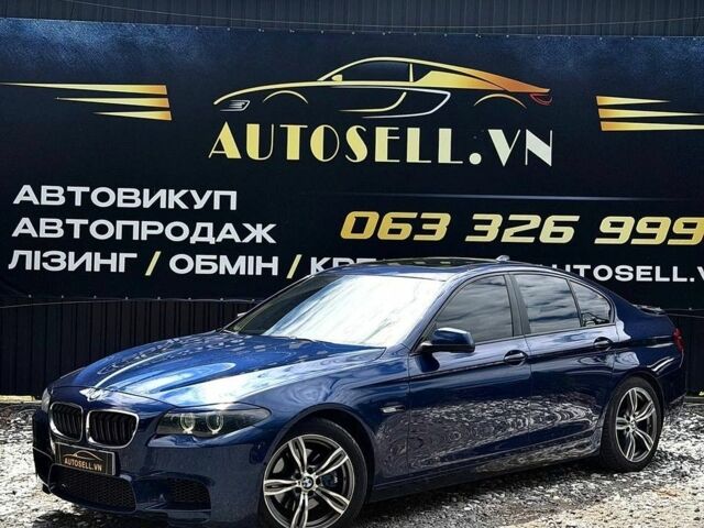 Синий БМВ 5 Серия, объемом двигателя 2 л и пробегом 239 тыс. км за 12700 $, фото 1 на Automoto.ua