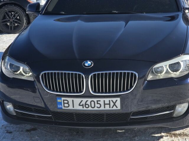 Синій БМВ 5 Серія, об'ємом двигуна 2 л та пробігом 221 тис. км за 11500 $, фото 1 на Automoto.ua