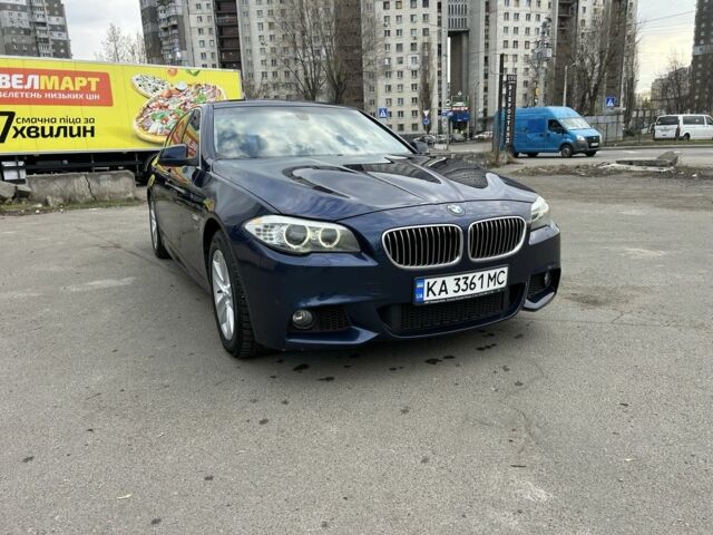 Синій БМВ 5 Серія, об'ємом двигуна 2 л та пробігом 251 тис. км за 13800 $, фото 1 на Automoto.ua