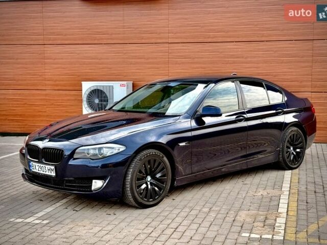 Синий БМВ 5 Серия, объемом двигателя 2 л и пробегом 289 тыс. км за 12700 $, фото 1 на Automoto.ua