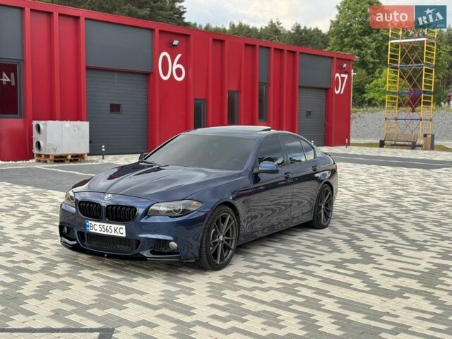 Синий БМВ 5 Серия, объемом двигателя 2.98 л и пробегом 207 тыс. км за 14999 $, фото 1 на Automoto.ua