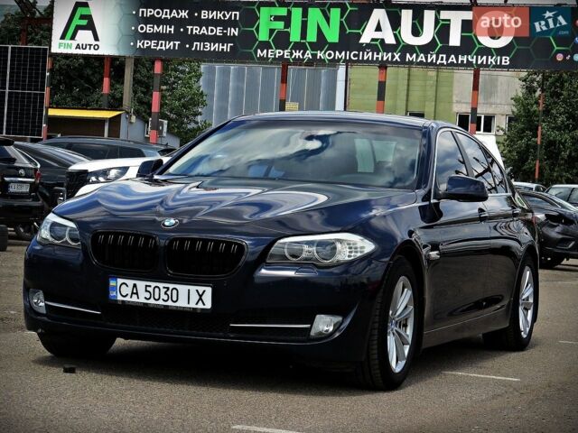 Синий БМВ 5 Серия, объемом двигателя 2 л и пробегом 190 тыс. км за 10700 $, фото 1 на Automoto.ua