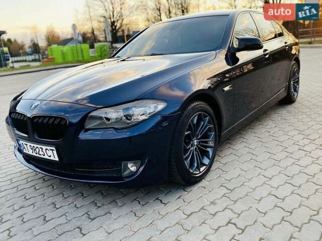 Синий БМВ 5 Серия, объемом двигателя 2 л и пробегом 254 тыс. км за 12999 $, фото 1 на Automoto.ua
