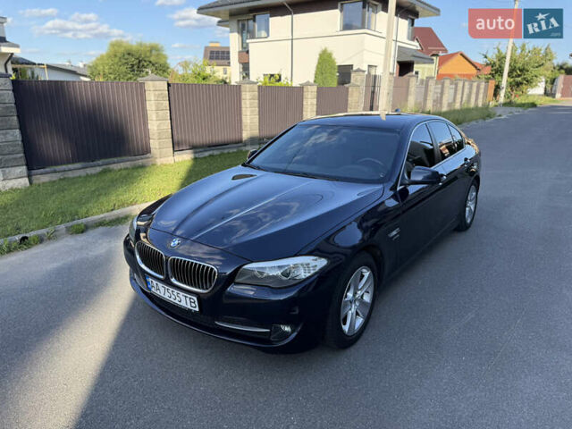 Синий БМВ 5 Серия, объемом двигателя 2 л и пробегом 130 тыс. км за 16500 $, фото 1 на Automoto.ua