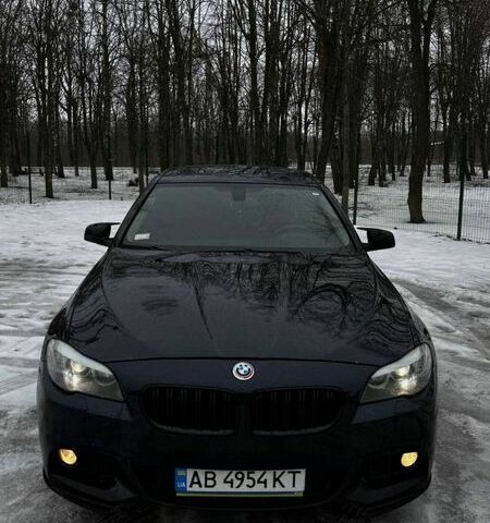 Синій БМВ 5 Серія, об'ємом двигуна 2 л та пробігом 163 тис. км за 13500 $, фото 1 на Automoto.ua