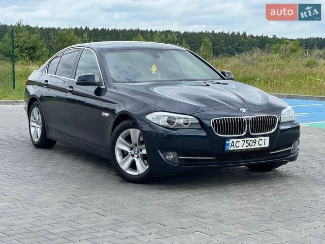 Синий БМВ 5 Серия, объемом двигателя 2 л и пробегом 154 тыс. км за 14750 $, фото 1 на Automoto.ua