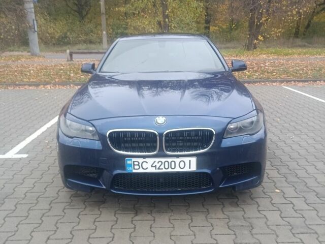 Синий БМВ 5 Серия, объемом двигателя 2 л и пробегом 240 тыс. км за 12650 $, фото 1 на Automoto.ua