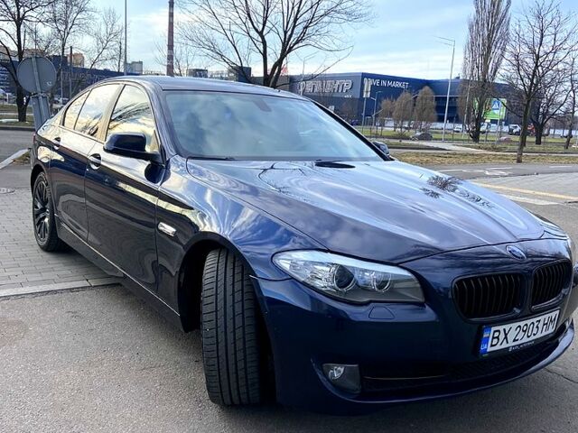 Синий БМВ 5 Серия, объемом двигателя 2 л и пробегом 280 тыс. км за 13100 $, фото 1 на Automoto.ua