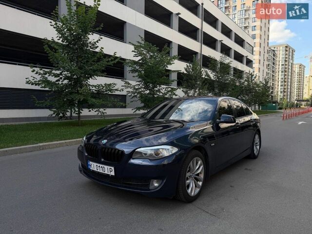 Синий БМВ 5 Серия, объемом двигателя 2 л и пробегом 208 тыс. км за 12000 $, фото 1 на Automoto.ua