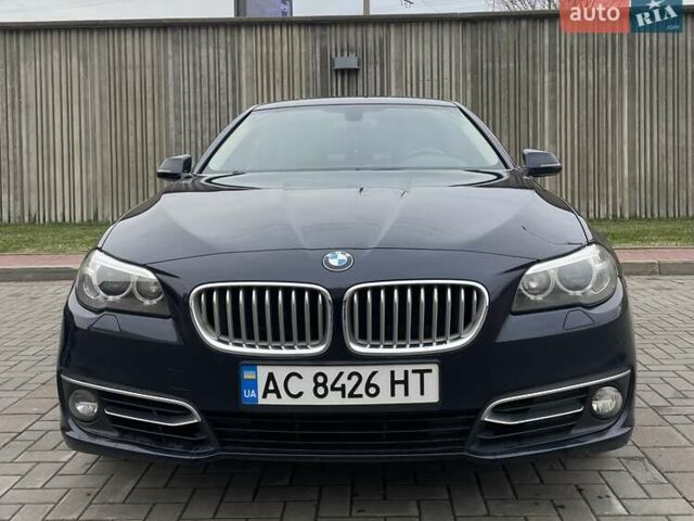Синій БМВ 5 Серія, об'ємом двигуна 2 л та пробігом 140 тис. км за 14950 $, фото 1 на Automoto.ua