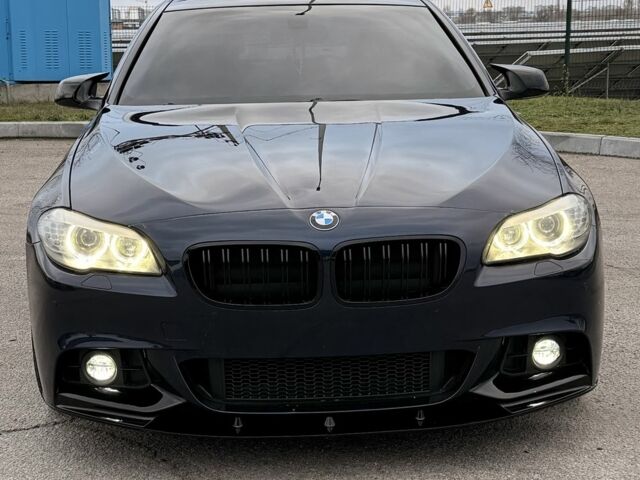 Синий БМВ 5 Серия, объемом двигателя 2 л и пробегом 168 тыс. км за 12850 $, фото 1 на Automoto.ua