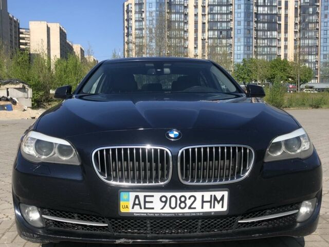 Синий БМВ 5 Серия, объемом двигателя 2 л и пробегом 225 тыс. км за 14500 $, фото 1 на Automoto.ua
