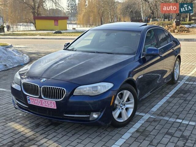 Синий БМВ 5 Серия, объемом двигателя 2 л и пробегом 218 тыс. км за 8500 $, фото 1 на Automoto.ua