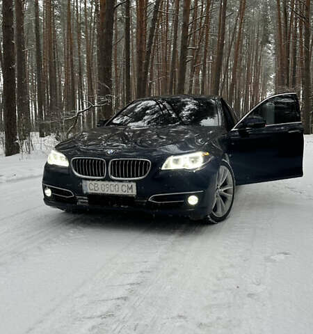 Синій БМВ 5 Серія, об'ємом двигуна 2.99 л та пробігом 200 тис. км за 16900 $, фото 1 на Automoto.ua