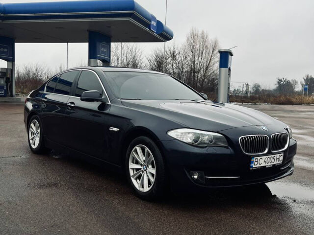 Синий БМВ 5 Серия, объемом двигателя 2 л и пробегом 251 тыс. км за 13200 $, фото 1 на Automoto.ua