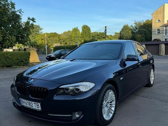 Синий БМВ 5 Серия, объемом двигателя 2 л и пробегом 195 тыс. км за 16300 $, фото 1 на Automoto.ua