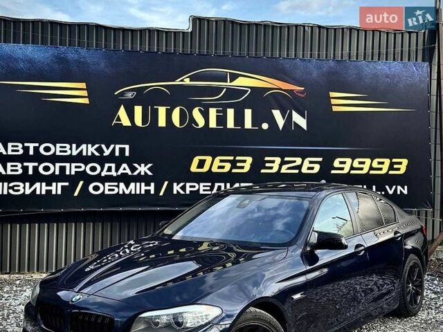 Синий БМВ 5 Серия, объемом двигателя 2 л и пробегом 402 тыс. км за 14200 $, фото 1 на Automoto.ua