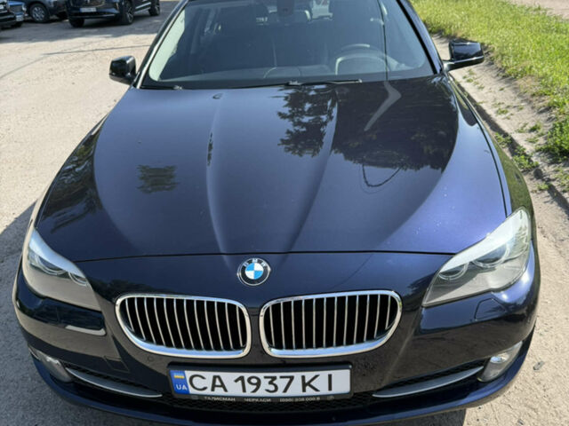 Синий БМВ 5 Серия, объемом двигателя 2 л и пробегом 185 тыс. км за 14300 $, фото 1 на Automoto.ua