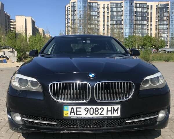 Синий БМВ 5 Серия, объемом двигателя 2 л и пробегом 225 тыс. км за 16777 $, фото 1 на Automoto.ua