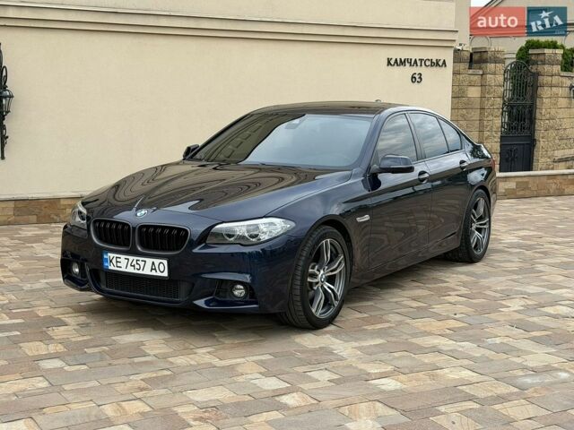 Синий БМВ 5 Серия, объемом двигателя 2 л и пробегом 185 тыс. км за 14900 $, фото 1 на Automoto.ua