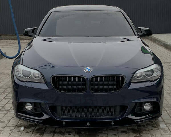 Синий БМВ 5 Серия, объемом двигателя 2 л и пробегом 167 тыс. км за 14999 $, фото 1 на Automoto.ua