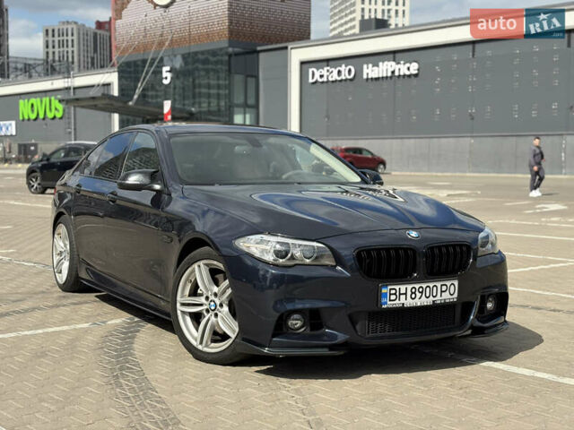 Синий БМВ 5 Серия, объемом двигателя 2 л и пробегом 131 тыс. км за 17300 $, фото 1 на Automoto.ua