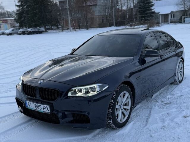 Синій БМВ 5 Серія, об'ємом двигуна 2 л та пробігом 120 тис. км за 19500 $, фото 1 на Automoto.ua