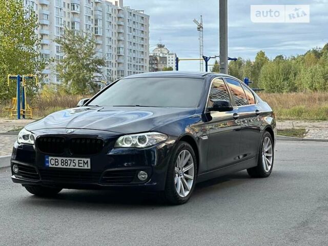 Синий БМВ 5 Серия, объемом двигателя 3 л и пробегом 171 тыс. км за 16400 $, фото 1 на Automoto.ua