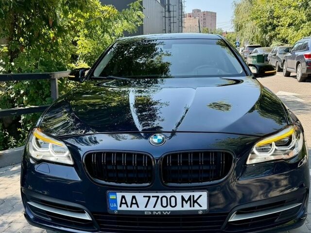 Синій БМВ 5 Серія, об'ємом двигуна 2 л та пробігом 187 тис. км за 14200 $, фото 1 на Automoto.ua