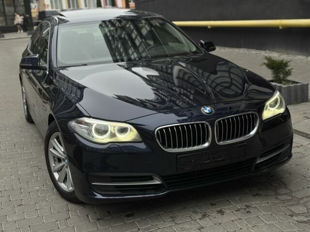 Синій БМВ 5 Серія, об'ємом двигуна 2 л та пробігом 215 тис. км за 16500 $, фото 1 на Automoto.ua